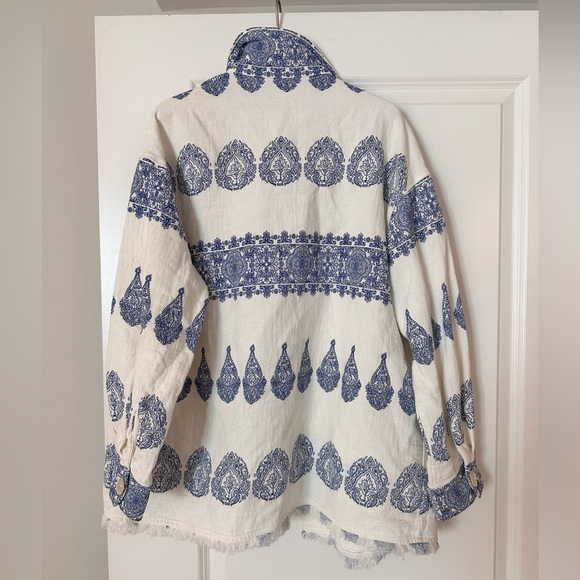 Vintage Patterned Spring Jacket - Picture 5 of 6